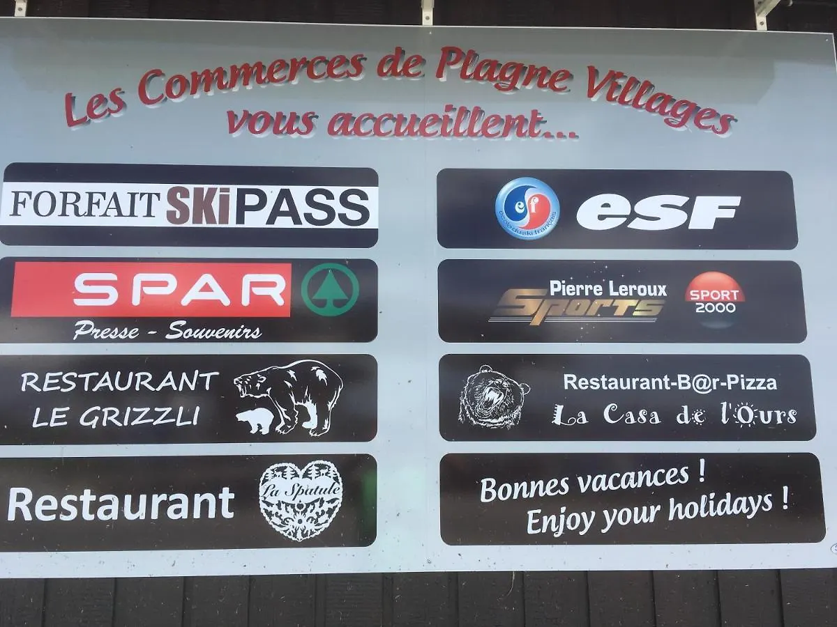 Appartement 5 Pers Plagne Village La Plagne France