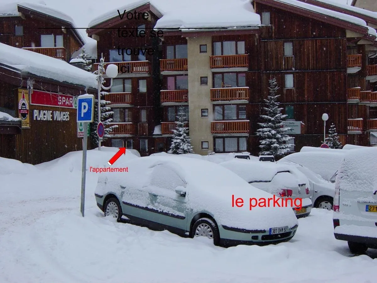 Appartement 5 Pers Plagne Village La Plagne Apartment